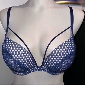 Victorias Secret lace push-up bra.